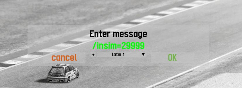 Screenshot of main dashboard